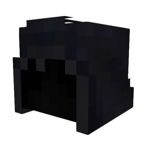 godslayre Minecraft avatar head, 3D render