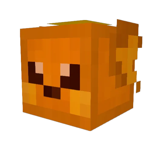 godyrlol Minecraft avatar head, 3D render