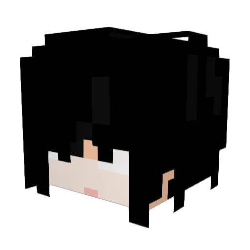 goedopangpang Minecraft avatar head, 3D render