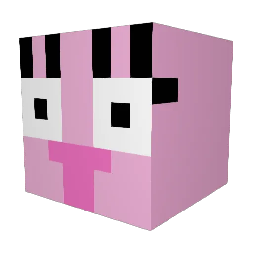goerbysst Minecraft avatar head, 3D render