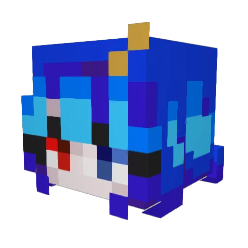 goesbyArgos Minecraft avatar head, 3D render