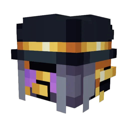 gog12 Minecraft avatar head, 3D render