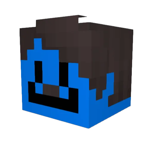 gogisah29 Minecraft avatar head, 3D render