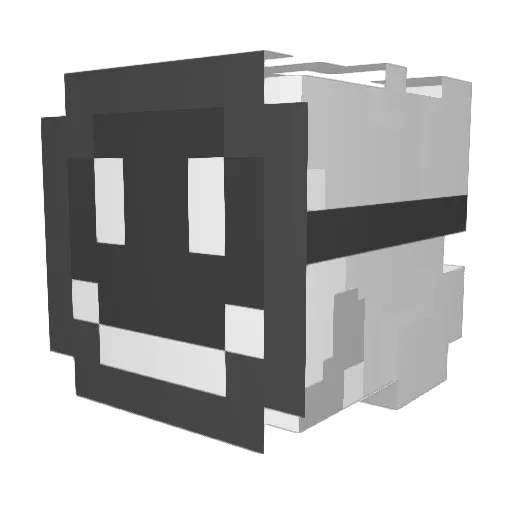 gogor21 Minecraft avatar head, 3D render