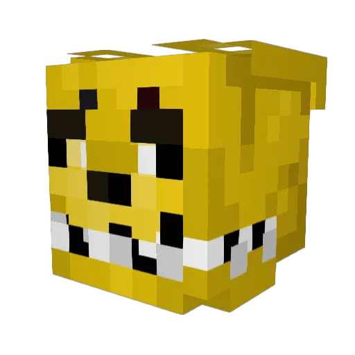 gogpatrick Minecraft avatar head, 3D render