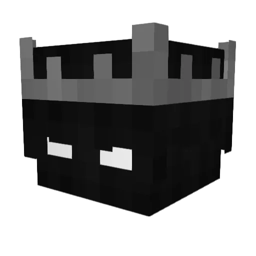 gogumar Minecraft avatar head, 3D render