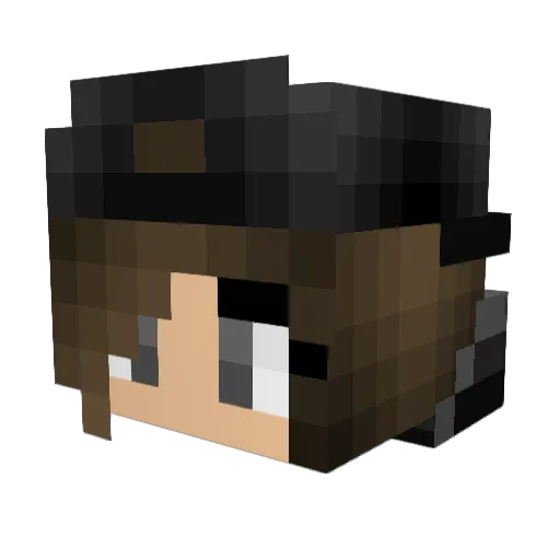gogy03 Minecraft avatar head, 3D render