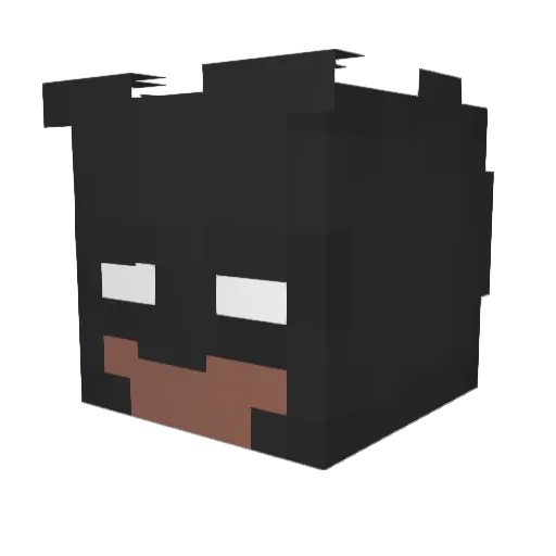 gogy1012 Minecraft avatar head, 3D render