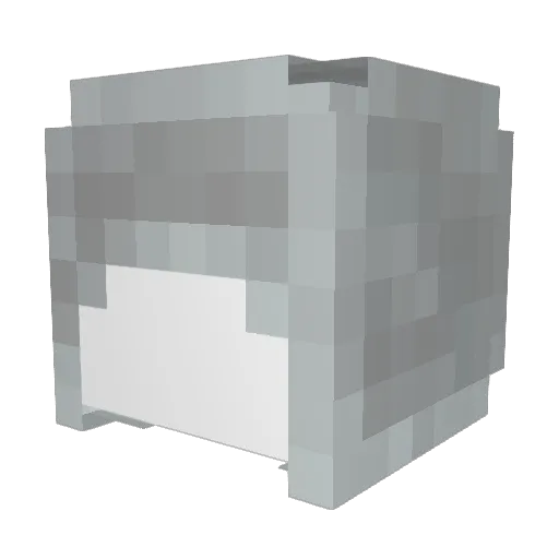 gohgeee Minecraft avatar head, 3D render