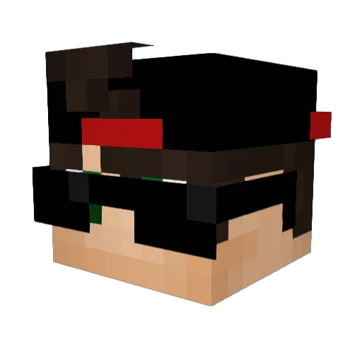 goiaba2016br Minecraft avatar head, 3D render