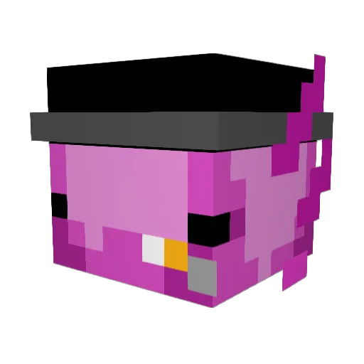 goinker18 Minecraft avatar head, 3D render