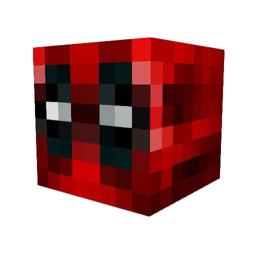 goiq7 Minecraft avatar head, 3D render