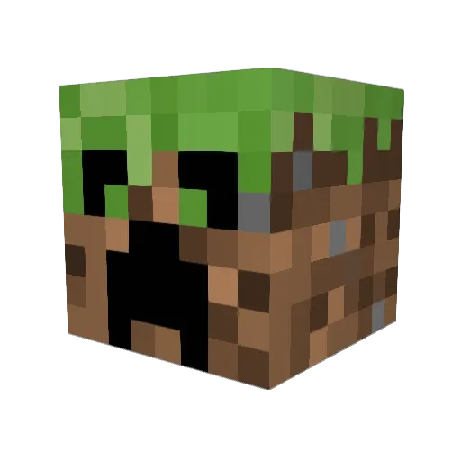 gojaam Minecraft avatar head, 3D render