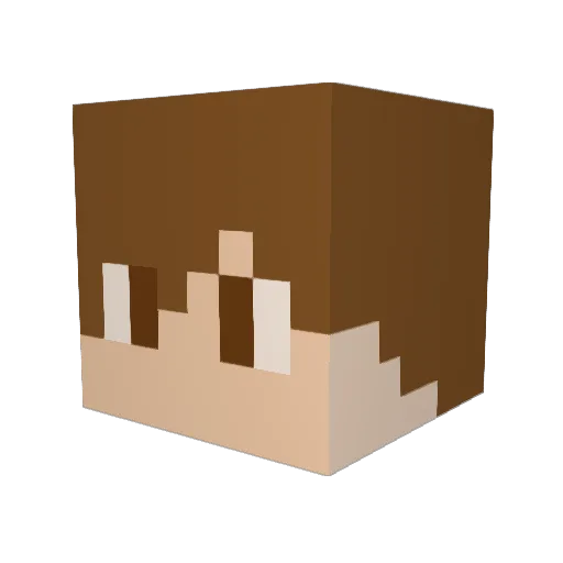 gokichan0909 Minecraft avatar head, 3D render