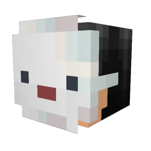 goktugv Minecraft avatar head, 3D render