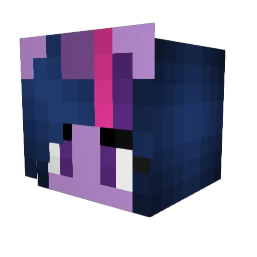 goku_noodle Minecraft avatar head, 3D render