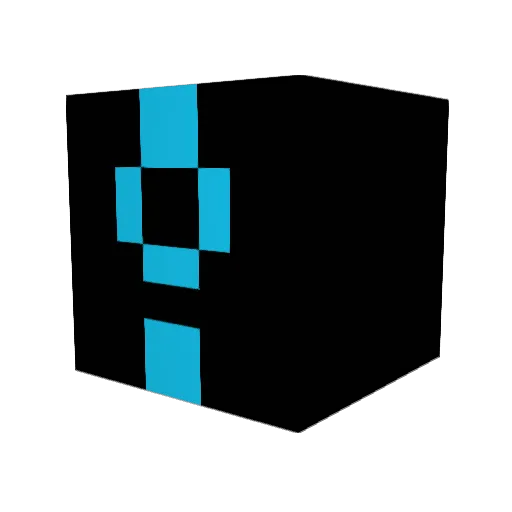 gokubr Minecraft avatar head, 3D render