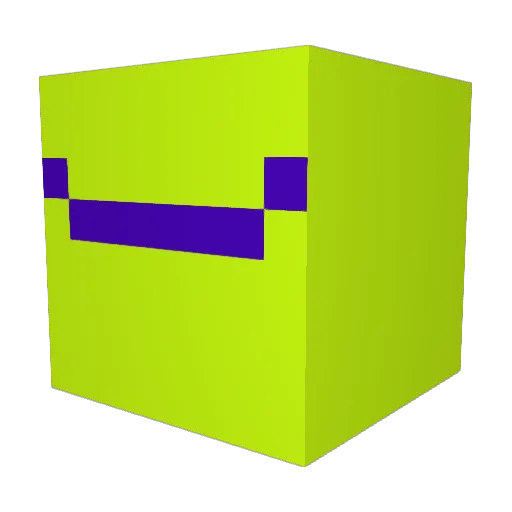 gokucat550 Minecraft avatar head, 3D render