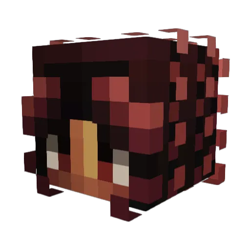 gold188 Minecraft avatar head, 3D render