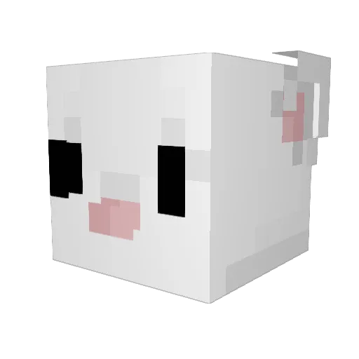 gold3nGlare303 Minecraft avatar head, 3D render