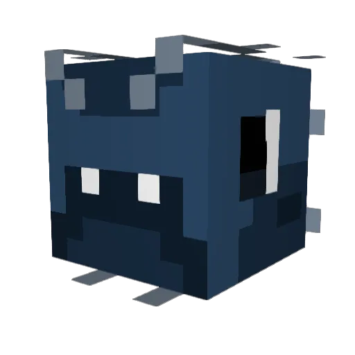 goldbar1112 Minecraft avatar head, 3D render