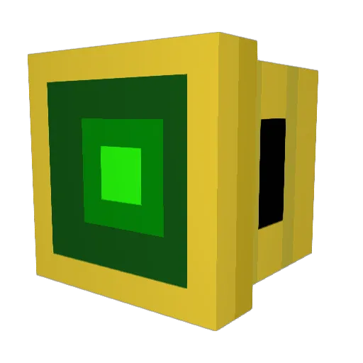 goldendragon1964 Minecraft avatar head, 3D render