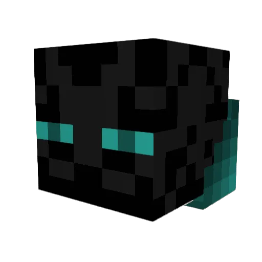 goldevvv Minecraft avatar head, 3D render