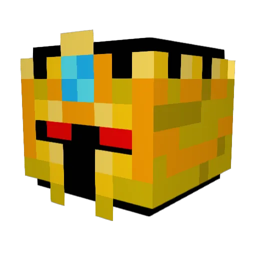 goldguy157 Minecraft avatar head, 3D render