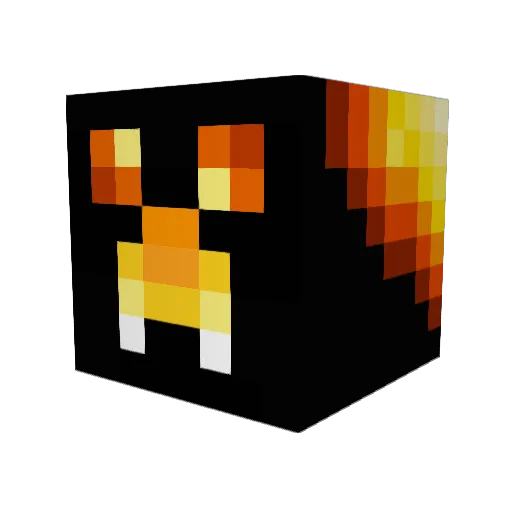 goldilox6 Minecraft avatar head, 3D render