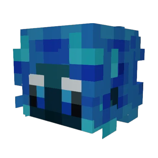goldin_mc Minecraft avatar head, 3D render