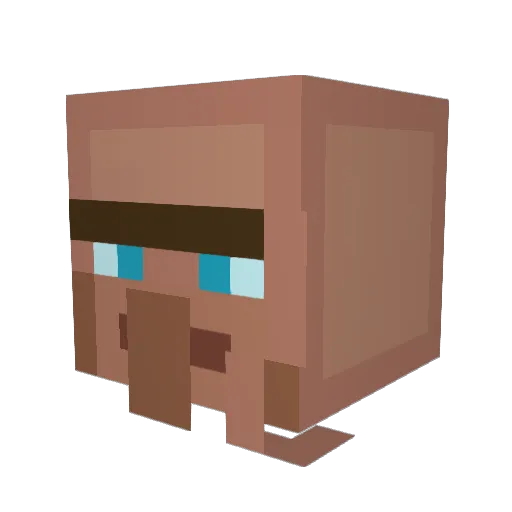 goldkiller259 Minecraft avatar head, 3D render