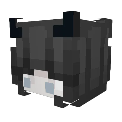 goldmabrick Minecraft avatar head, 3D render