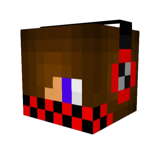 goldmine9698 Minecraft avatar head, 3D render
