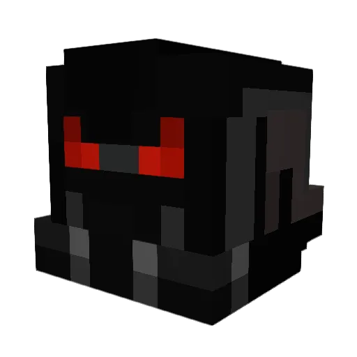 goldmo Minecraft avatar head, 3D render