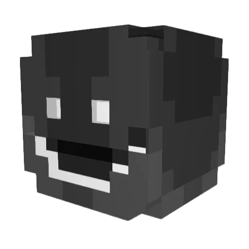 golelo Minecraft avatar head, 3D render