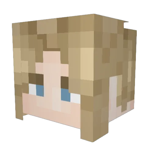 golgotha1998 Minecraft avatar head, 3D render