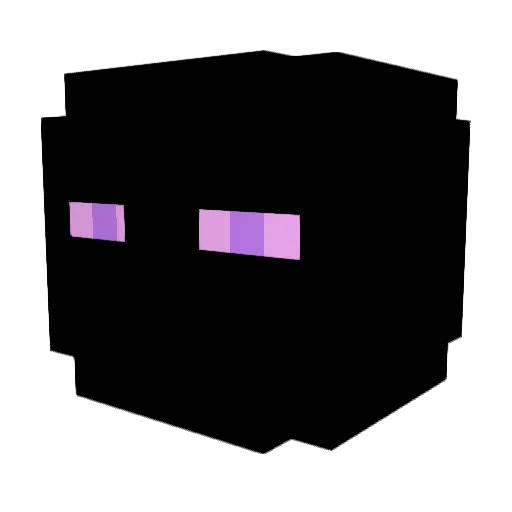 gollum445 Minecraft avatar head, 3D render
