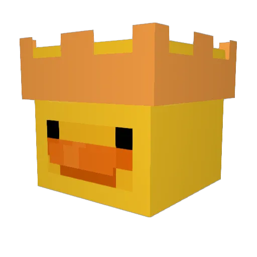 gomes_x7 Minecraft avatar head, 3D render