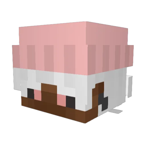 gomesgb Minecraft avatar head, 3D render