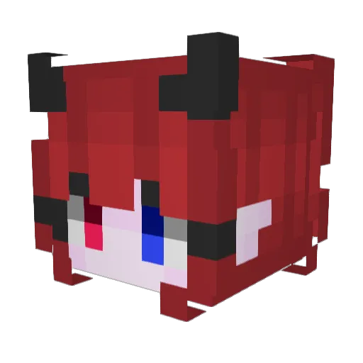 gon0k Minecraft avatar head, 3D render