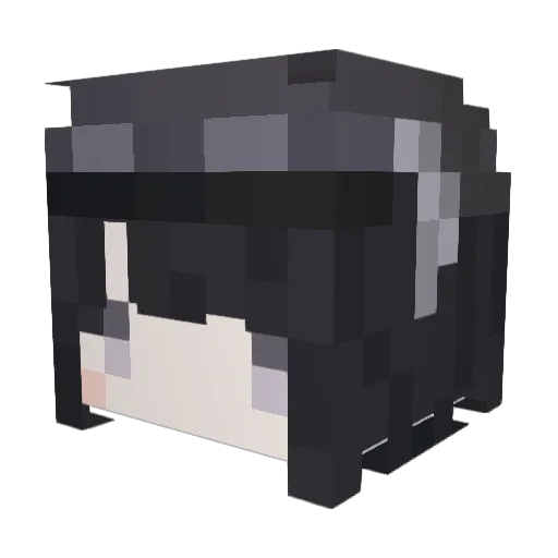 gon5281 Minecraft avatar head, 3D render
