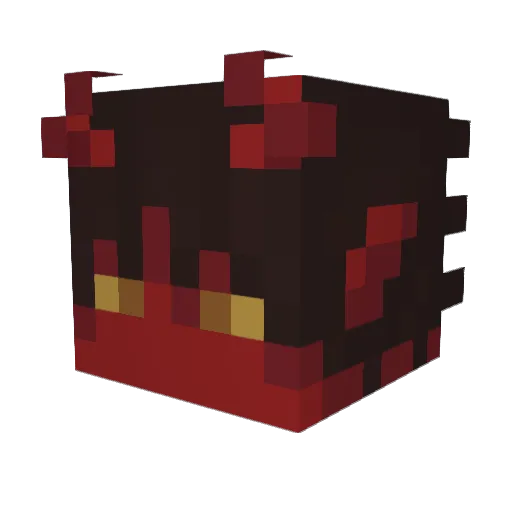gonask Minecraft avatar head, 3D render