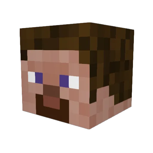 gonesick6 Minecraft avatar head, 3D render
