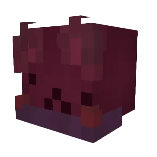 gongacat Minecraft avatar head, 3D render