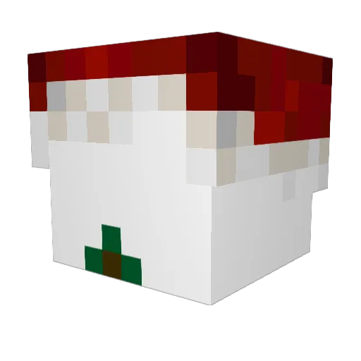 gongnoog Minecraft avatar head, 3D render