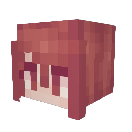 gonjo2092 Minecraft avatar head, 3D render