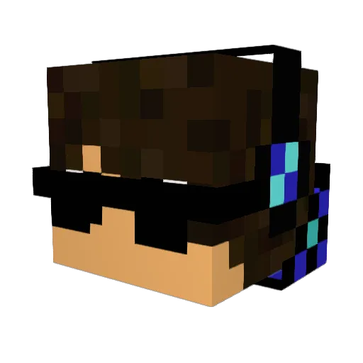 gonkiller Minecraft avatar head, 3D render