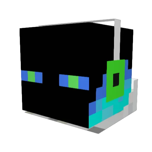 gonpang2244 Minecraft avatar head, 3D render