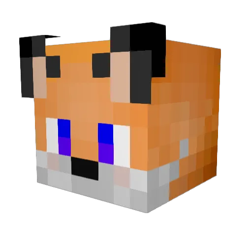 gonrad12 Minecraft avatar head, 3D render