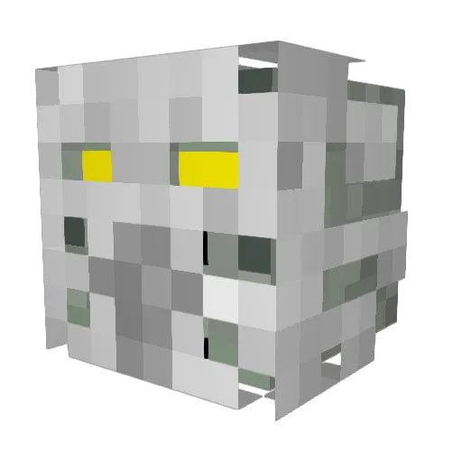 gonzoxl5 Minecraft avatar head, 3D render